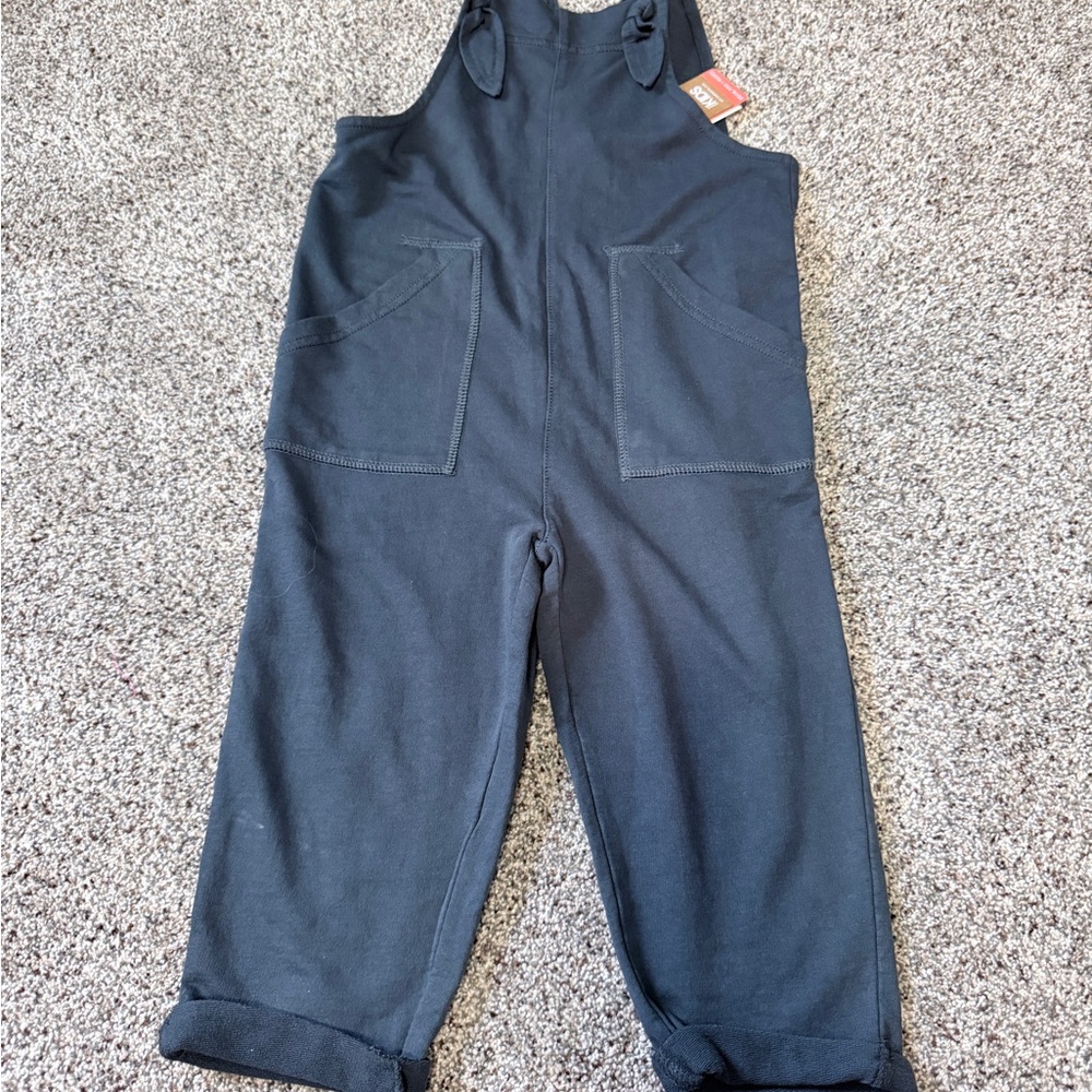 Cotton On Girls Olive Overall in the Color:Phantom